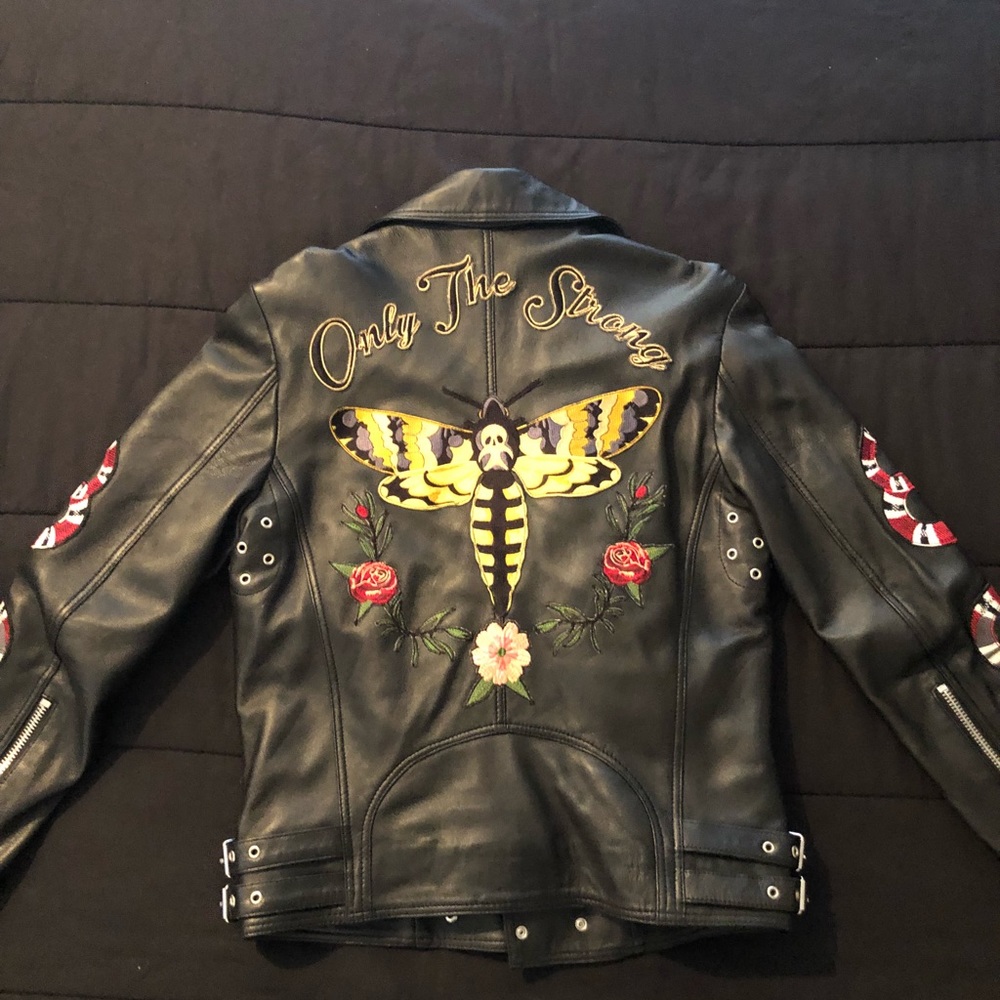 Hudson Leather Biker Jacket